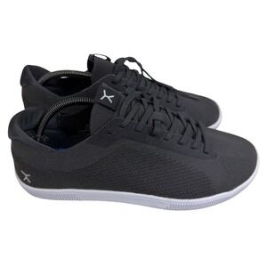 Flux Adapt Knit Trainer Sneaker Men Size  11.5 Black Wide Toe Box Zero Drop Gym